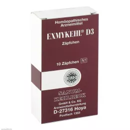 EXMYKEHL D 3 Supositorios, 10 uds