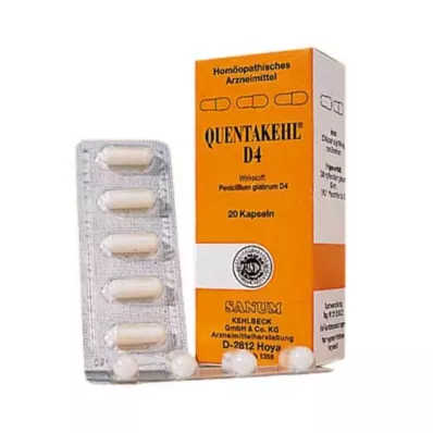 Quentakehl D 4 cápsulas, 20 piezas