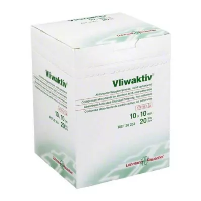 Vliwaktiv 10x10cm estéril, 20 st