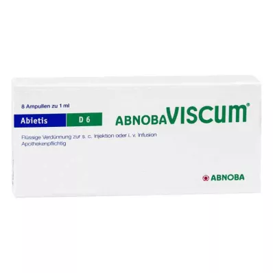 Abnobaviscum Abietis D6 ampollas (8 uds)