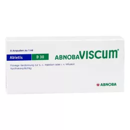ABNOBAVISCUM Abietis D 30 Ampollas, 8 uds