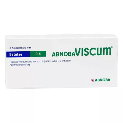 ABNOBAVISCUM Betulae D 6 Ampollas, 8 uds