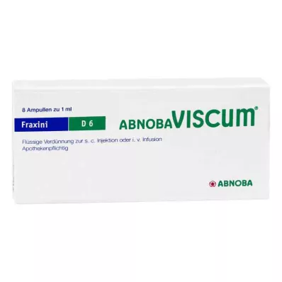 ABNOBAVISCUM Fraxini D 6 Ampollas, 8 uds