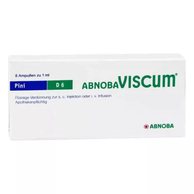 ABNOBAVISCUM Ampollas Pini D 6, 8 uds