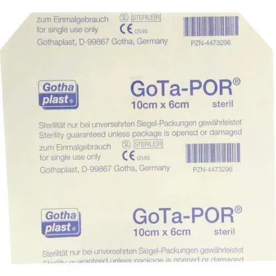 GOTA-POR Esparadrapo estéril 60x100 mm, 1 ud