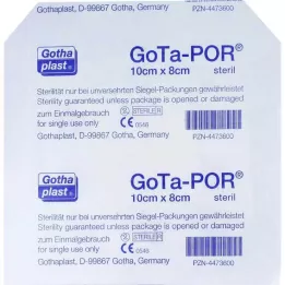 GOTA-POR Esparadrapo estéril 80x100 mm, 1 ud