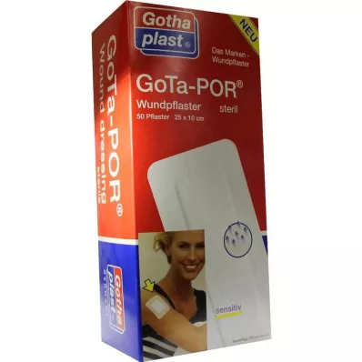 GOTA-POR Esparadrapo estéril 100x250 mm, 50 uds