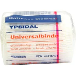 UNIVERSALBINDE Ypsidal 6 cmx5 m en gasa celular, blanco, 1 ud