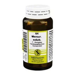 MERCURIUS SOLUBILIS Complejo F nº 64 Comprimidos, 120 uds
