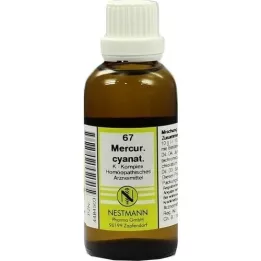 MERCURIUS CYANATUS Complejo K nº 67 Dilución, 50 ml