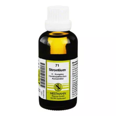 STRONTIUM Complejo K nº 71 Dilución, 50 ml