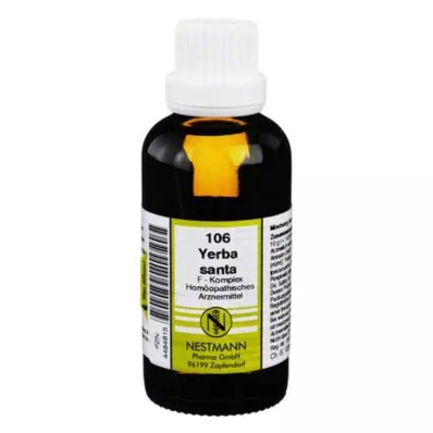YERBA SANTA Complejo F nº 106 Dilución, 50 ml