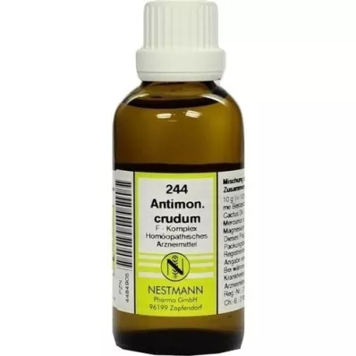 ANTIMONIUM CRUDUM Complejo F nº 244 Dilución, 50 ml