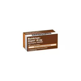 BALDRIAN DISPERT 45 mg comprimidos recubiertos, 100 uds