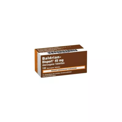 BALDRIAN DISPERT 45 mg comprimidos recubiertos, 100 uds