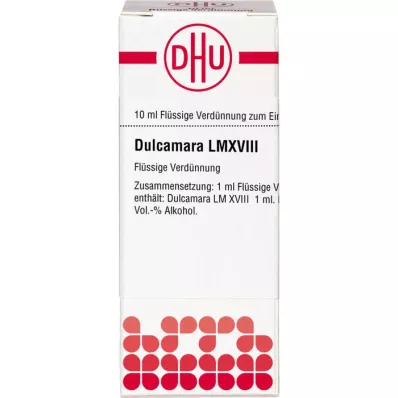 DULCAMARA LM XVIII Dilución, 10 ml