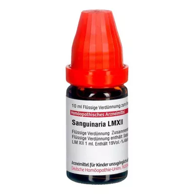 SANGUINARIA LM XII Dilución, 10 ml SANGUINARIA LM XII Dilución, 10 ml