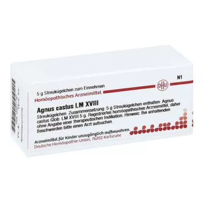 AGNUS CASTUS LM XVIII Glóbulos, 5 g