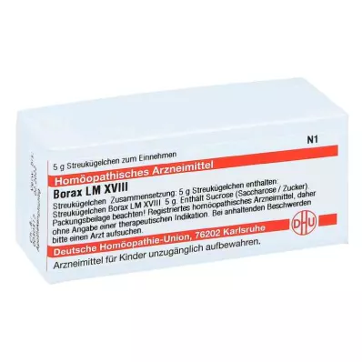 Lm Borax Xviii Glóbulos (5 g)