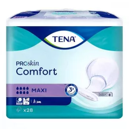 TENA COMFORT plantillas maxi, 28 piezas
