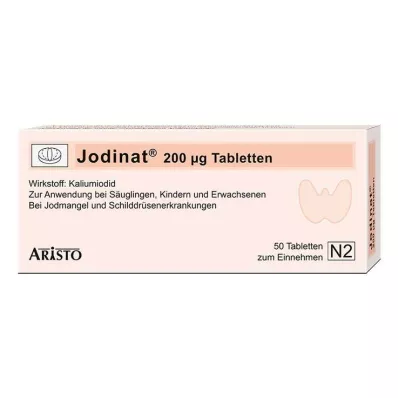 JODINAT Comprimidos de 200 µg, 50 unidades JODINAT Comprimidos de 200 µg, 50 unidades