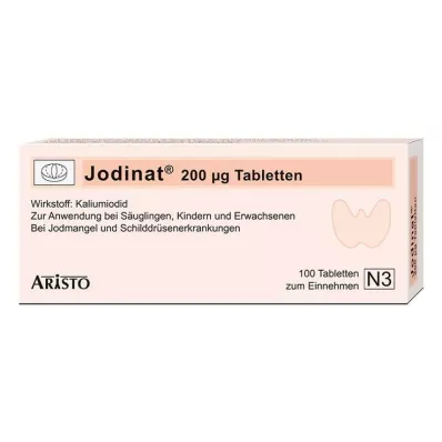JODINAT 200 μg comprimidos, 100 uds