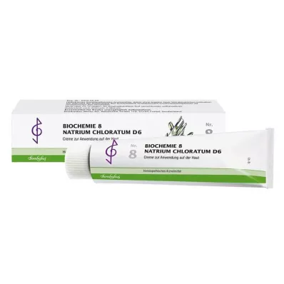 Bioquímica 8 cloratum sódico D 6 crema, 100 ml
