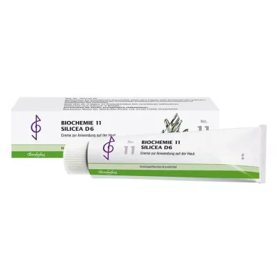 Bioquímica 11 Silicea D 6 crema, 100 ml