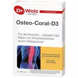 OSTEO CORAL D3 Dr.Wolz cápsulas, 60 uds