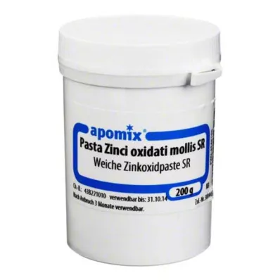 Pasta Zincioxidi Mollis SR, 200 g