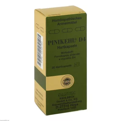 Pinikehl cápsulas D 4, 20 st