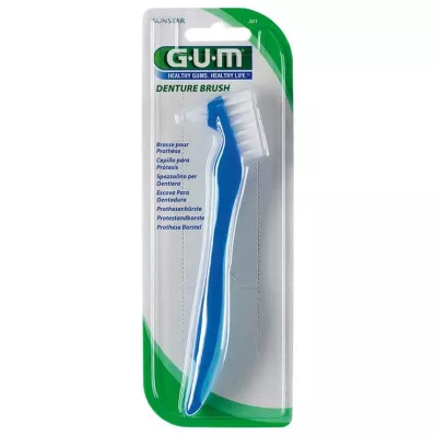 GUM Cepillo para dentaduras postizas, 1 ud GUM Cepillo para dentaduras postizas, 1 ud
