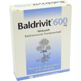 BALDRIVIT 600 mg comprimidos recubiertos, 20 uds