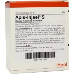 APIS INJEEL Ampollas S, 10 uds