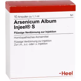 ARSENICUM ALBUM INJEEL Ampollas S, 10 uds