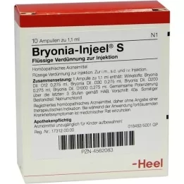 BRYONIA INJEEL Ampollas S, 10 uds