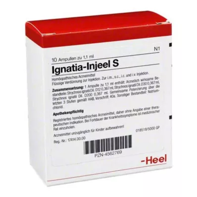 IGNATIA INJEEL Ampollas S, 10 uds IGNATIA INJEEL Ampollas S, 10 uds