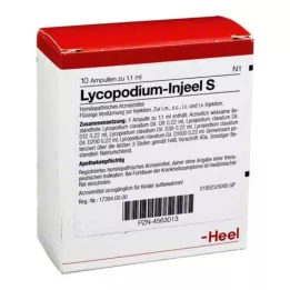 LYCOPODIUM INJEEL Ampollas S, 10 uds
