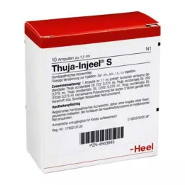 THUJA INJEEL Ampollas S, 10 uds