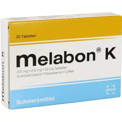 MELABON Pastillas K, 20 uds