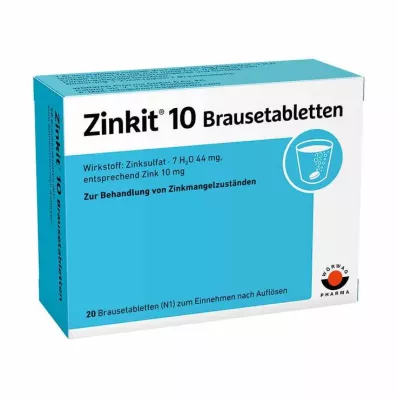 ZINKIT 10 comprimidos efervescentes, 20 uds