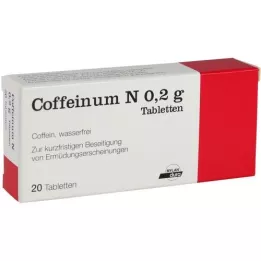 COFFEINUM N 0,2 g comprimidos, 20 uds