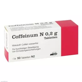 COFFEINUM N 0,2 g comprimidos, 50 uds