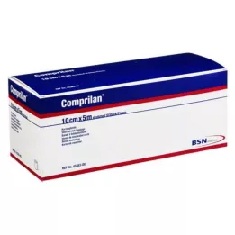COMPRILAN Venda elástica 10 cm x 5 m, 10 uds