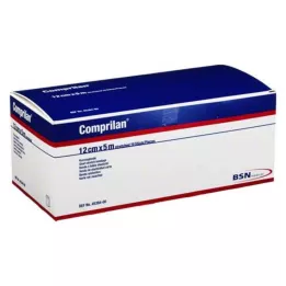 COMPRILAN Venda elástica 12 cm x 5 m, 10 uds