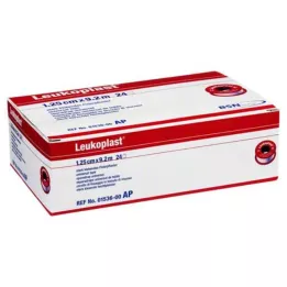 LEUKOPLAST 1,25 cmx9,2 m, 24 uds