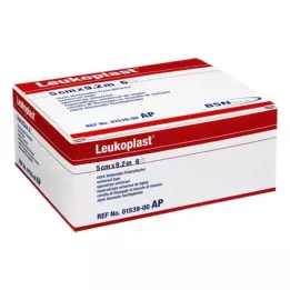 LEUKOPLAST 5 cmx9,2 m, 6 uds