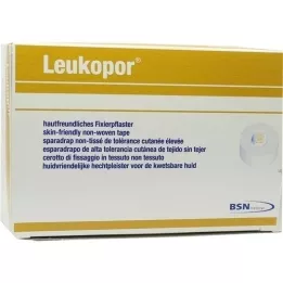 LEUKOPOR 1,25 cmx9,2 m, 24 uds