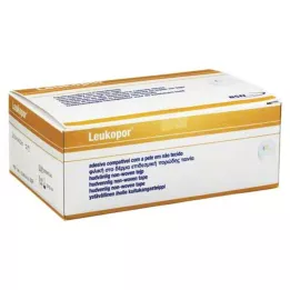 LEUKOPOR 2,5 cmx9,2 m, 12 uds