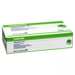 LEUKOSILK 1,25 cmx5 m, 24 unidades